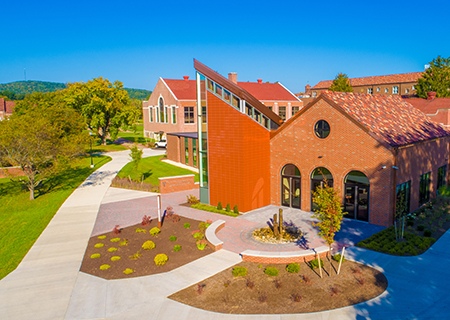 The McGinley-Carney Center for Franciscan Ministries building