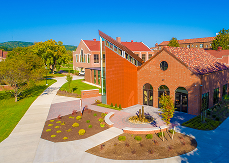 McGinley-Carney Center The McGinley-Carney Center for Franciscan Ministries building