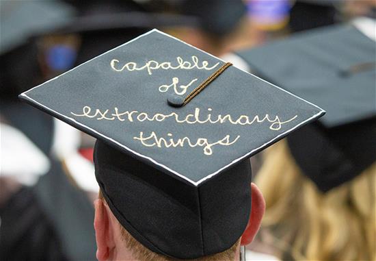 Bonaventure graduation cap