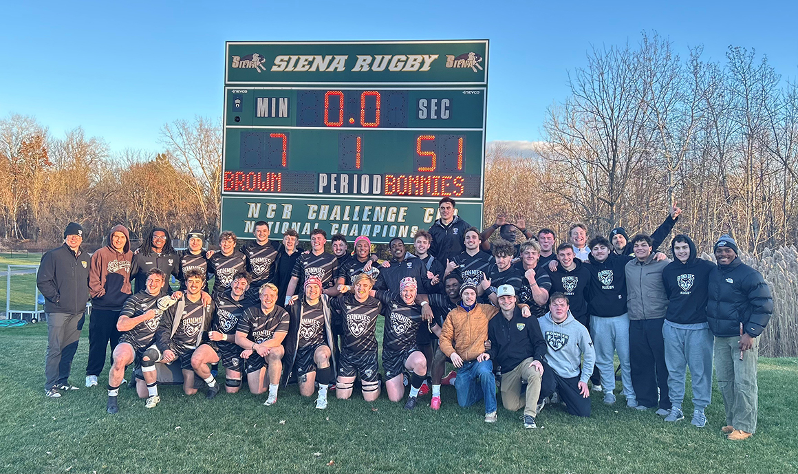 Bonnies after beating Brown, 51-7