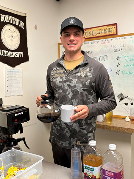 Bowen Slotman at the Warming House Bowen Slotman at the Warming House