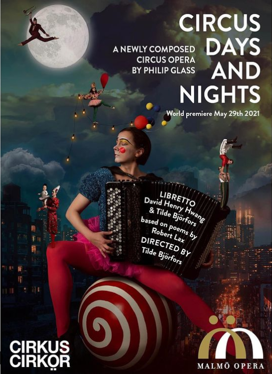 Circus Days and Nights poster @copyright Malmö Opera
