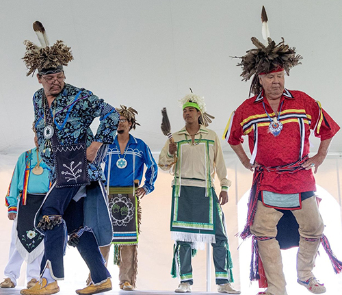 Indigenous dancers