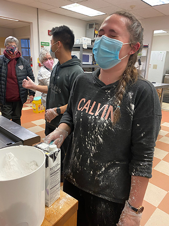 Egan at the Warming House