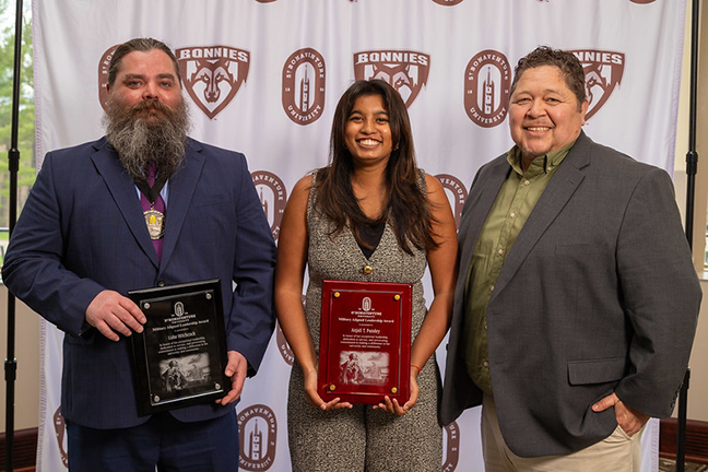 Military Aligned Program award winners