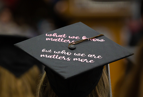 St. Bonaventure mortar board 2022 