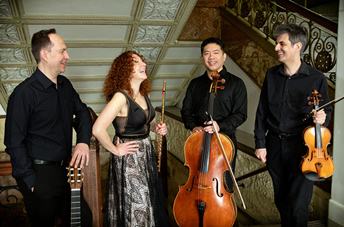 The multicultural quartet Fandango! closes the Friends of Good Music performance season at St. Bonaventure University at 7:30 p.m. Friday, April 21. 