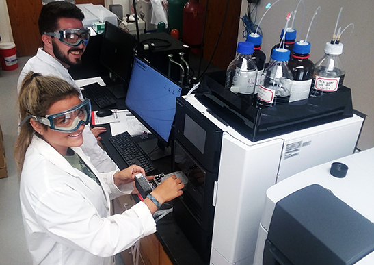 SBU Gas Chromatograph – Mass Spectrometer