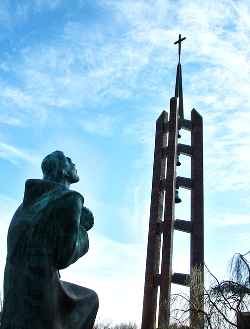 St. Francis statue by Doyle at SBU St. Francis statue by Doyle at SBU
