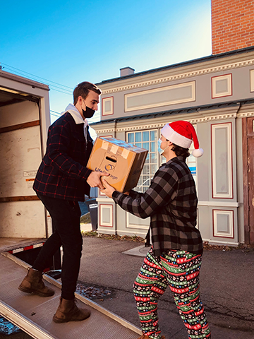 St. Bonaventure receives donations from St. Joe's