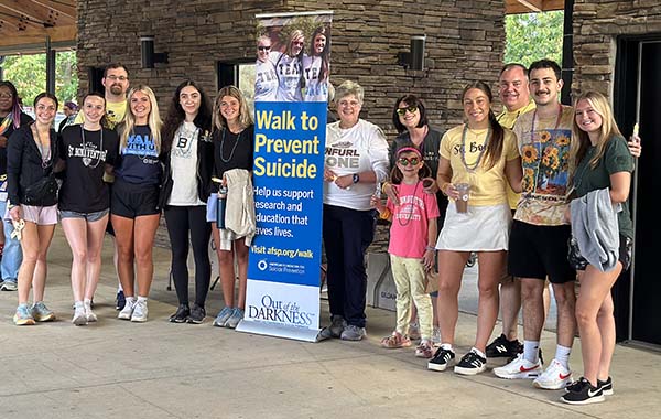 Suicide Prevention walkers Suicide Prevention walkers