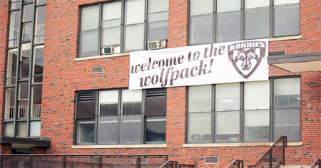 welcome to the wolf pack sign  welcome to the wolf pack sign