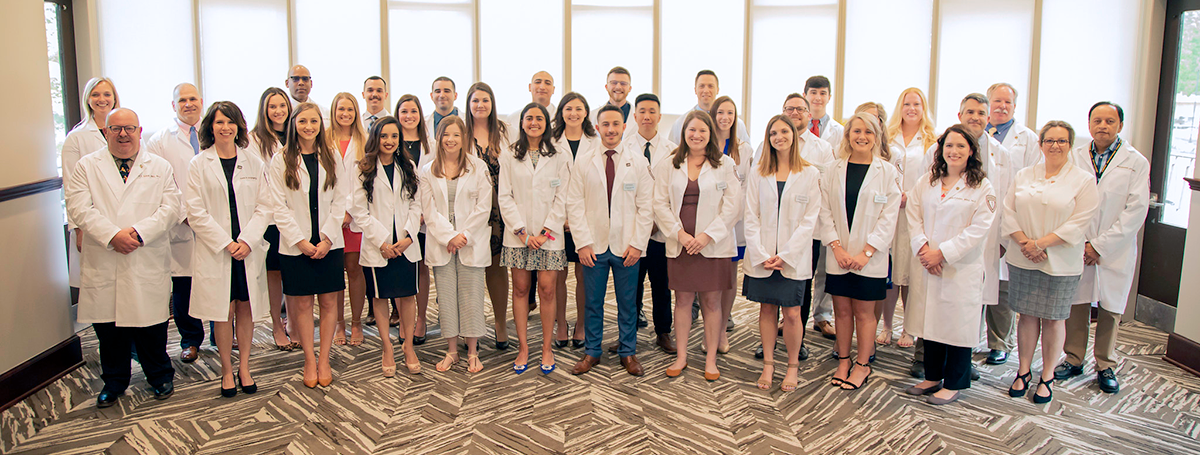 White Coat Ceremony group